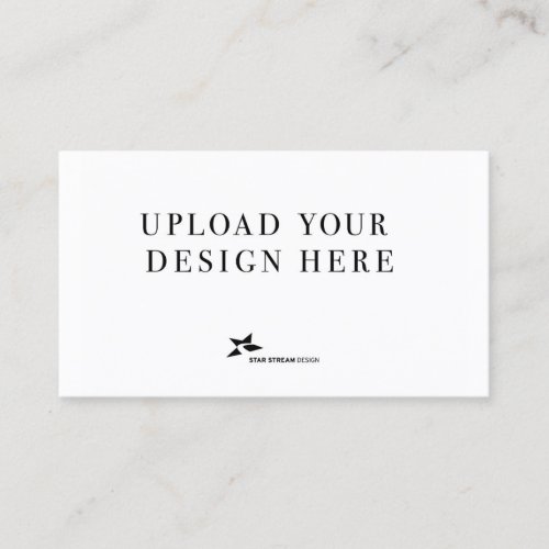 Add Your Own Design Business Card