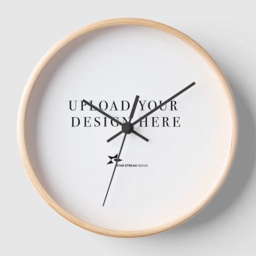 Add Your Own Design Clock
