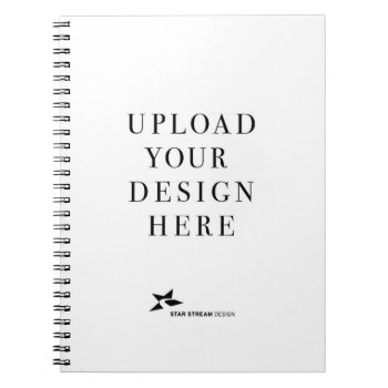 Add Your Own Design Notebook by starstreamdesign at Zazzle