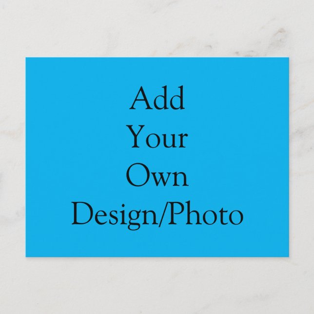 Add Your Own Design/Photo Postcards (Front)