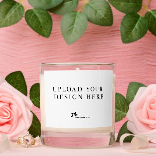 Add Your Own Design Scented Jar Candle