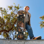Add Your Own DIY 3 Photo Collage Custom Skateboard<br><div class="desc">Add Your Own DIY 3 Photo Collage Custom Skateboard features your three of your favorite photos. PHOTO TIP: center your photos prior to uploading to Zazzle. Give a custom made gift,  personalized skateboard to your favorite skateboarder for Christmas,  birthday or your BFF.  Designed by ©Evco Studio www.zazzle.com/store/evcostudio</div>