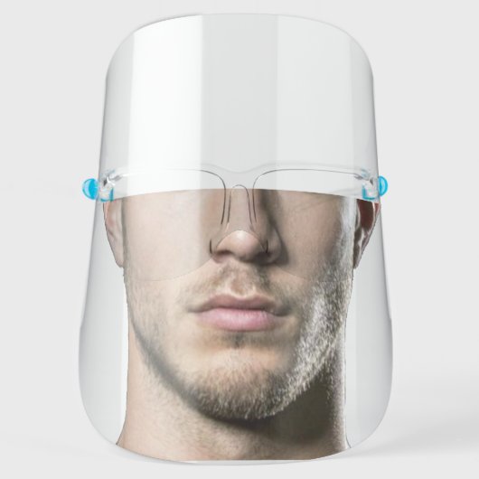 Add your Own Face Custom Photo Shield (Front)
