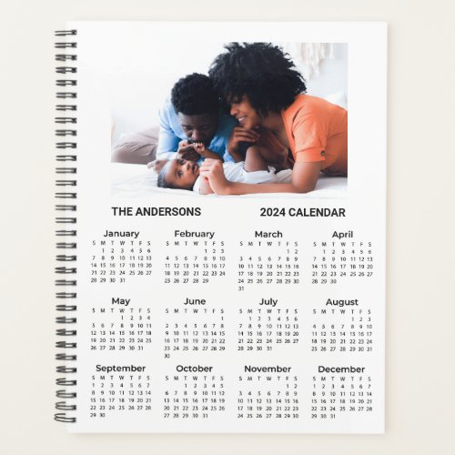 Add Your Own Family Photo 2024 Calendar  Planner