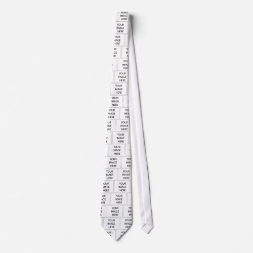 Add Your Own Image and Text Neck Tie