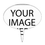 Add Your Own Image Cake Topper at Zazzle
