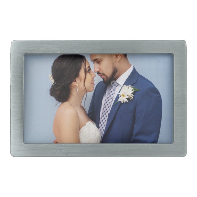 Add Your Own Image Custom Photo Belt Buckle (Front)