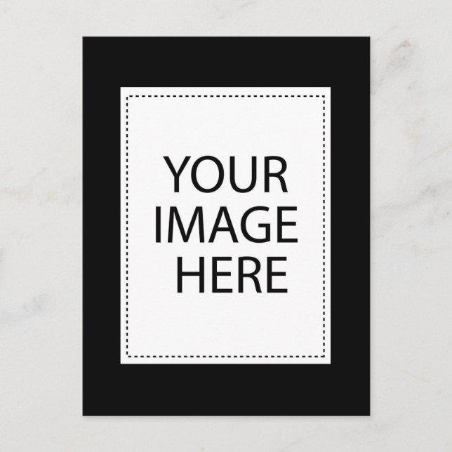 Add Your Own Image Or Text - Customized Postcard (Front)