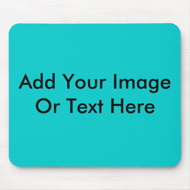 Add Your Own Image Or Text Mouse Pad (Front)