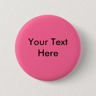 Add Your Own Image Or Text Pinback Button