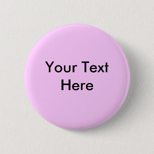 Add Your Own Image Or Text Pinback Button