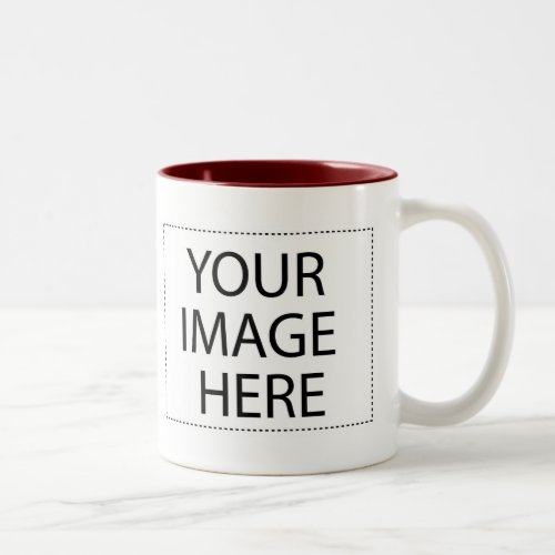 Add Your Own Image Or Text Two_Tone Coffee Mug