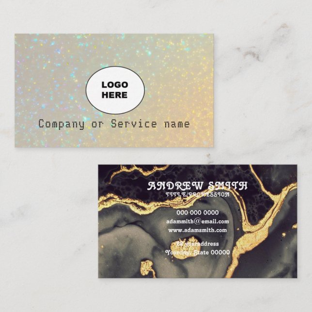 Add your own image velvet Business Card (Front/Back)