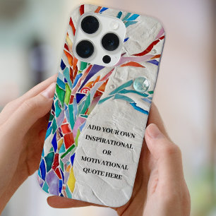 Add Your Own Inspirational Quote iPhone 15 Pro Case