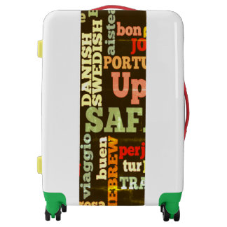 Add Your Own International Travel UGOBAGS Text  Luggage