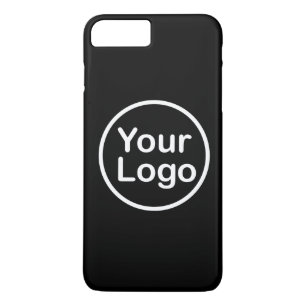 Add Your Own Logo Black Background iPhone 8 Plus/7 Plus Case
