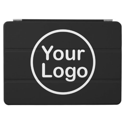 Add Your Own Logo  Black Background iPad Air Cover