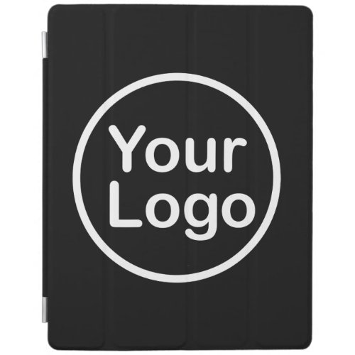 Add Your Own Logo  Black Background iPad Smart Cover