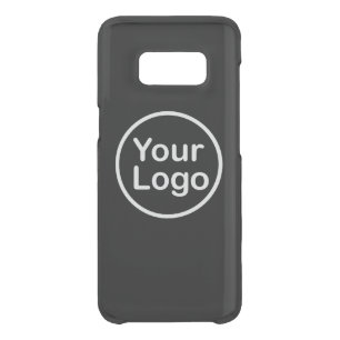 Add Your Own Logo   Black Background Uncommon Samsung Galaxy S8 Case