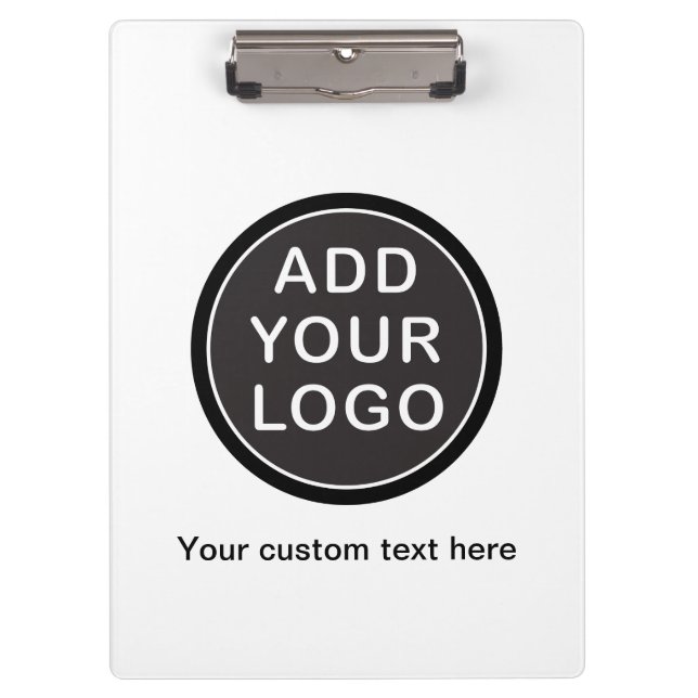 Add your own logo business clipboard (Front)