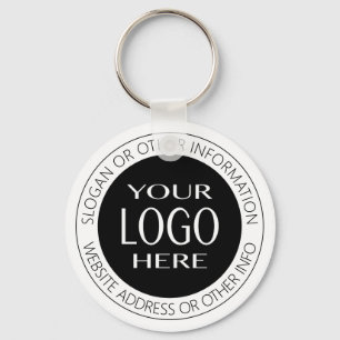 Add Your Own Logo & Circular Text Keychain
