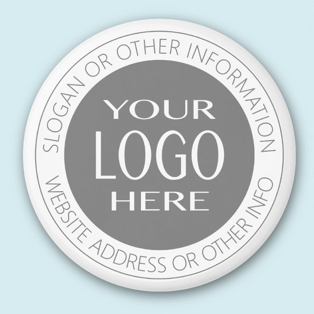 Add Your Own Logo & Circular Text Magnet (Creator Uploaded)