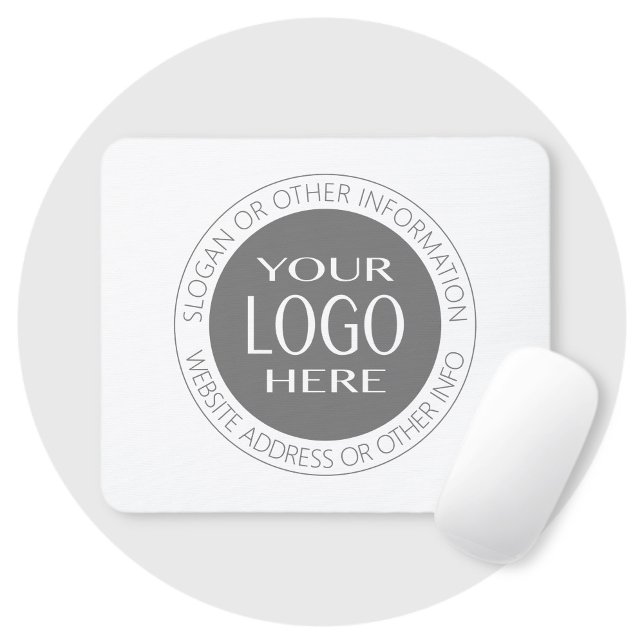 Add Your Own Logo & Circular Text Mouse Pad (Creator Uploaded)