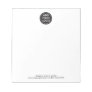 Add your own logo custom business notepad