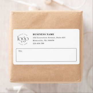 Add Your Own Logo Custom Business White Shipping Label