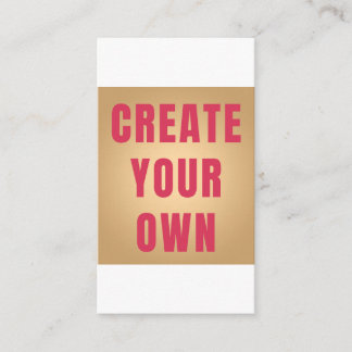 Add Your Own logo design Enclosure Card