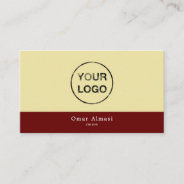 Add Your Own Logo, Islamic, Religious Business Card at Zazzle