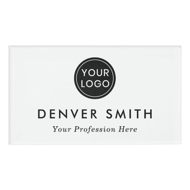 Add your own logo name and title tag (Front)