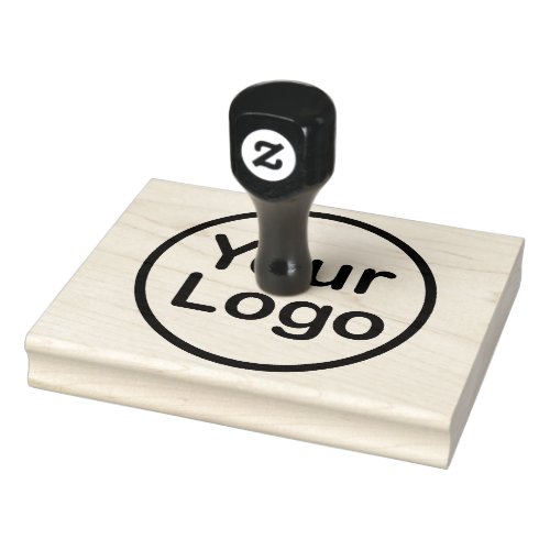 Add Your Own Logo Rubber Stamp