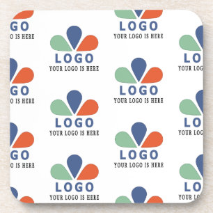 ADD YOUR OWN LOGO. THROW PILLOW BEVERAGE COASTER