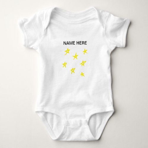 ADD YOUR OWN NAME baby One_Piece Baby Bodysuit