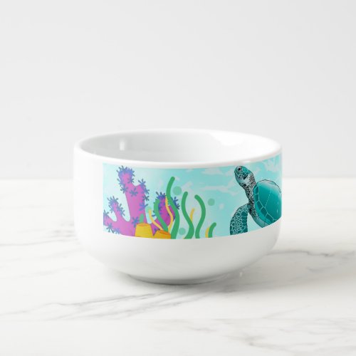 Add your own personalize thank you message to this soup mug