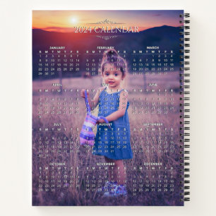 Add Your Own Photo 2024 Calendar   Notebook