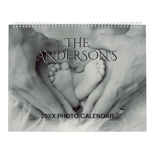 Add Your Own Photo 2-Page Large 2026 Calendar (Cover)