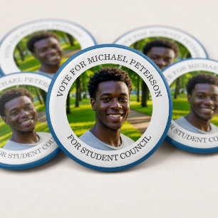 Add Your Own Photo and Election Campaign Title Button