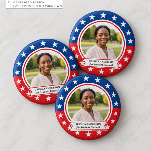 Add Your Own Photo and Election Campaign Title Button