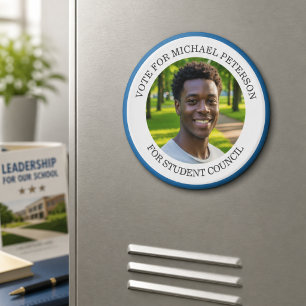 Add Your Own Photo and Election Campaign Title Magnet