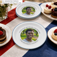 Add Your Own Photo and Election Campaign Title