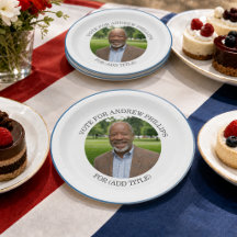 Add Your Own Photo and Election Campaign Title