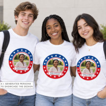 Add Your Own Photo and Election Campaign Title