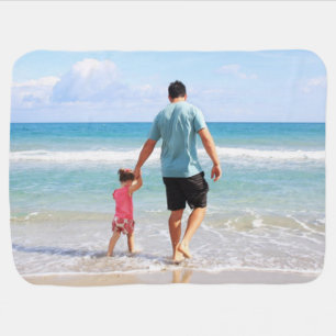 Add Your Own Photo and/or Text Baby Blanket