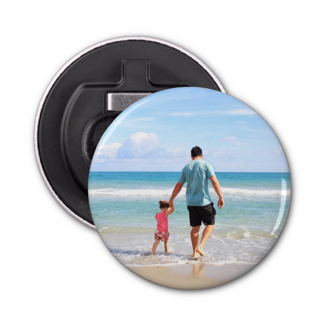 Add Your Own Photo and/or Text Bottle Opener (Front)