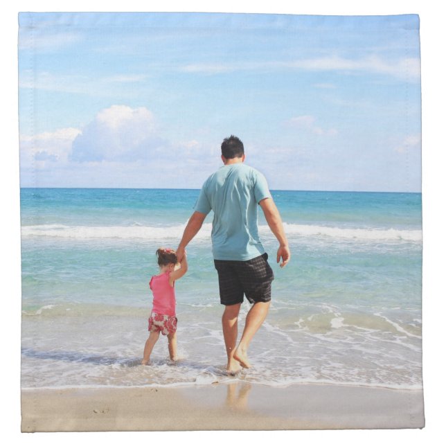 Add Your Own Photo and/or Text Cloth Napkin (Front)