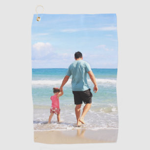Add Your Own Photo and/or Text Golf Towel