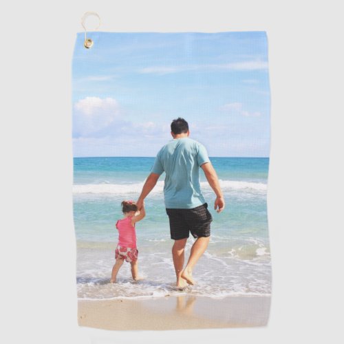 Add Your Own Photo andor Text Golf Towel