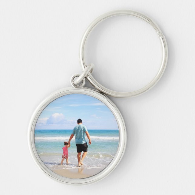 Add Your Own Photo and/or Text Keychain (Front)